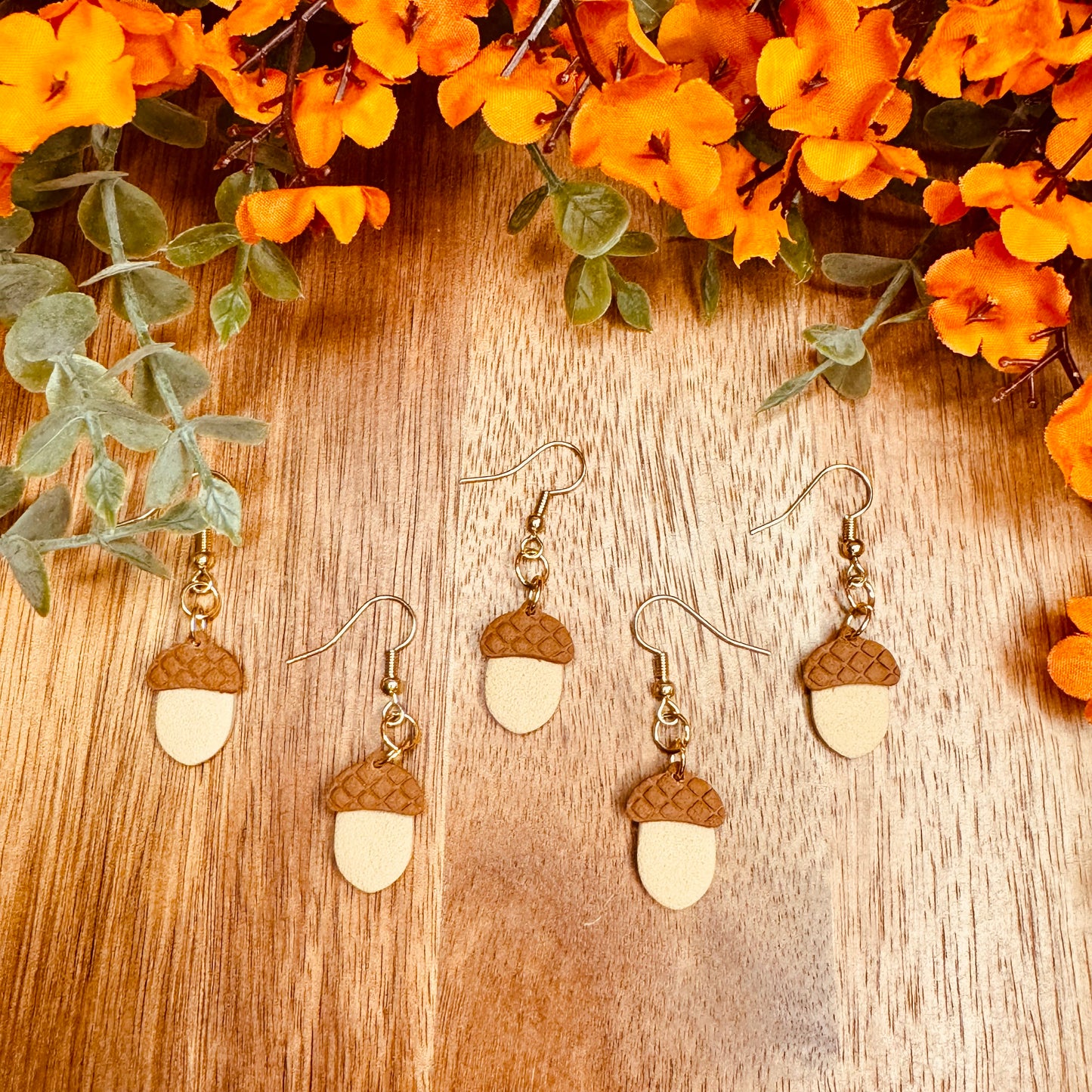 Fall Acorn Dangles