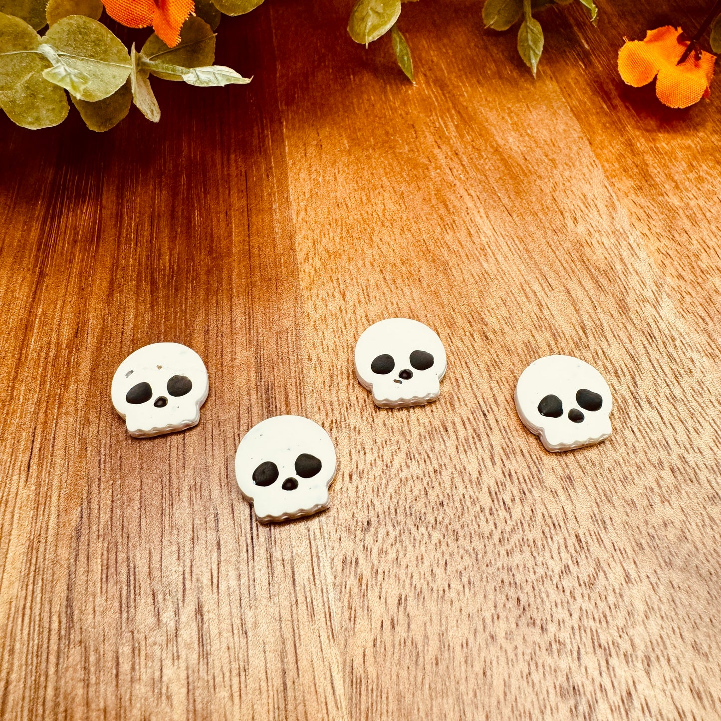 Spooky Skull Studs