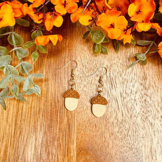 Fall Acorn Dangles