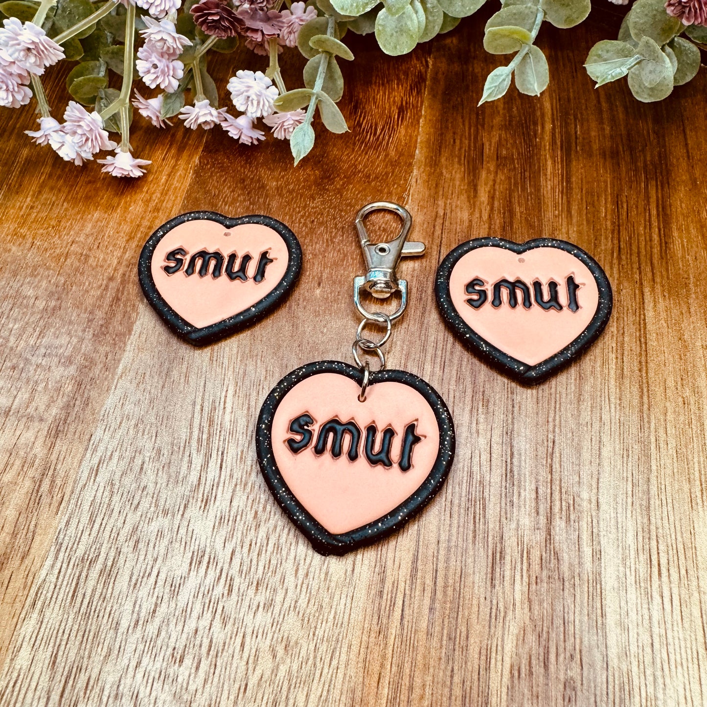 Smut Keychain Charm