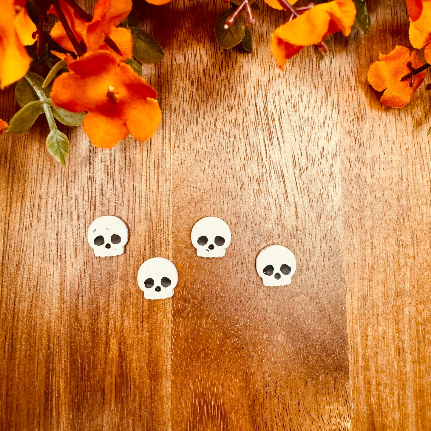 Spooky Skull Studs