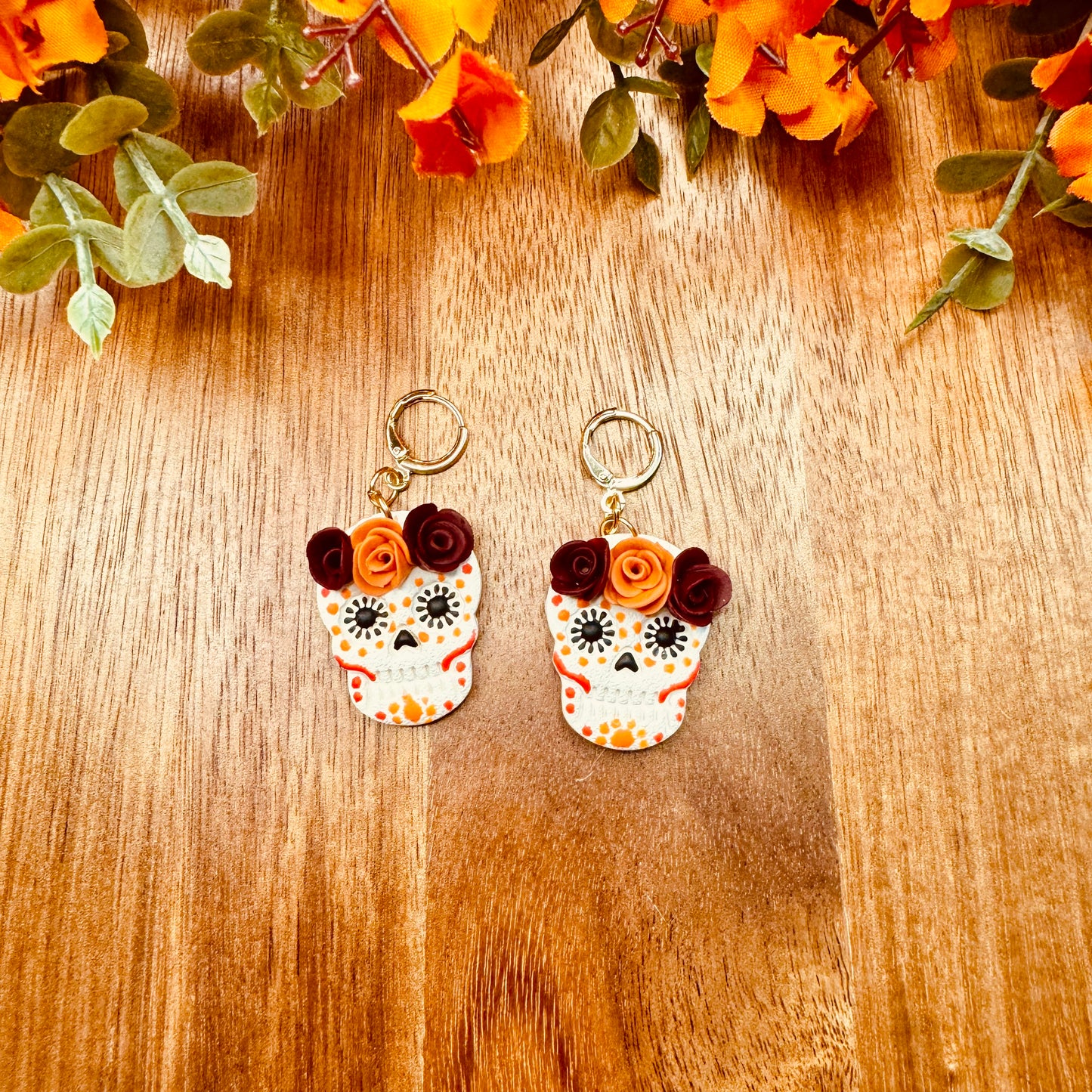 Sugar Skull Dangles